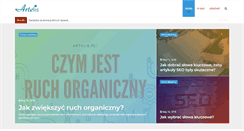 Desktop Screenshot of blog.artelis.pl